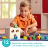Melissa & Doug Holzspielzeug Puzzlebox Form-Zuordnungsspielzeug, Authentisch, 575