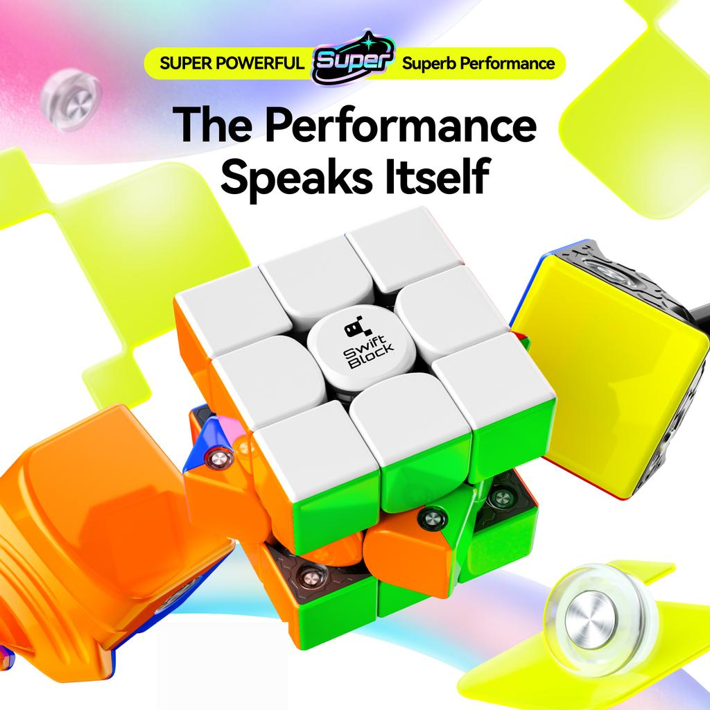Gan Swift Block Super Maglev 3x3x3 Zauberwürfel Professionell Cubo Magico Puzzle Für Kinder Geschenk Spielzeug Ganswift Block Gan Würfel