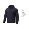 Li-Ning Fitness Series Windproof Water-Repellent Quick-Dry Cool Hooded Sun Protection Jacket Men jackets AFDW475-10