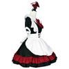 Anime Character Cosplay Halloween Vampire Little Devil Maid Ita Gothic Style Black And Red Maid Cos Anime Role-Playing Costume