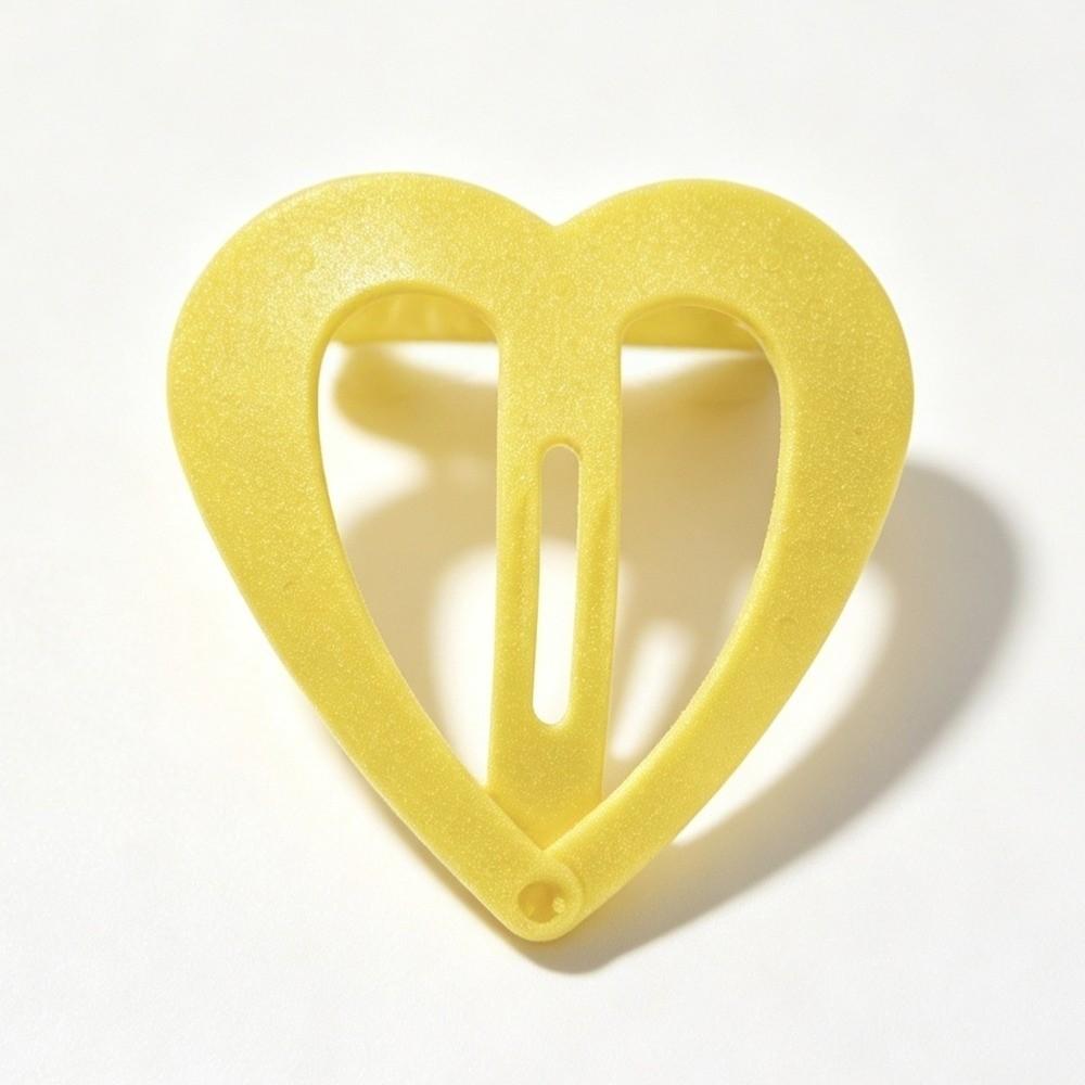 3pcs/set Funny Extra-large Hairpin Abstract Heart Barrettes Lolita Exaggerated Hair Clip  Party
