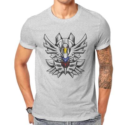 Cygnus Saint Seiya Anime T Shirt Vintage Alternative Loose O-Neck TShirt Top Sell  Harajuku Men's Clothes
