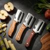 Specialized Peeler Multifunctional Stainless Steel Kitchen Peeler for Sugarcane and Pineapple Peeling Kitchen Vegetable Tool 4