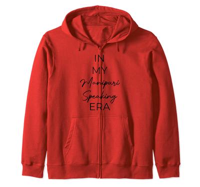 Mein Manipuri Ära Zip-Hoodie