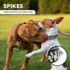 Anti-Bite Spiked Pet Dog Collar Padded Design Studded Pet Collar  For Bulldog Pug Puppy