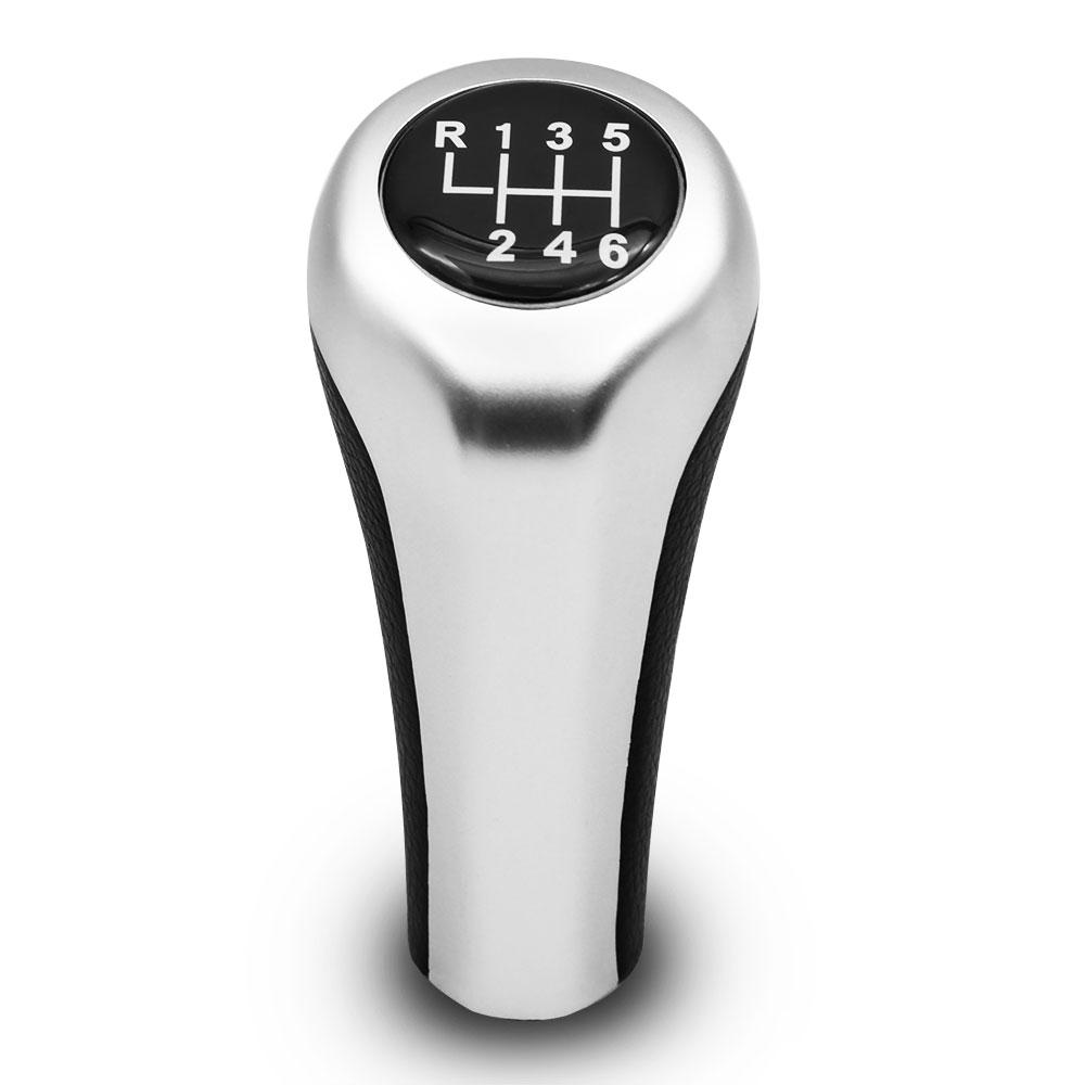 5 6 Speed Handle Gear Shift Knob Head For BMW 1 3 5 6 Series E46 E53 E60 E61 E63 E65 E81 E82 E83 E87 E90 E91 E92 X1 X3 X5 M