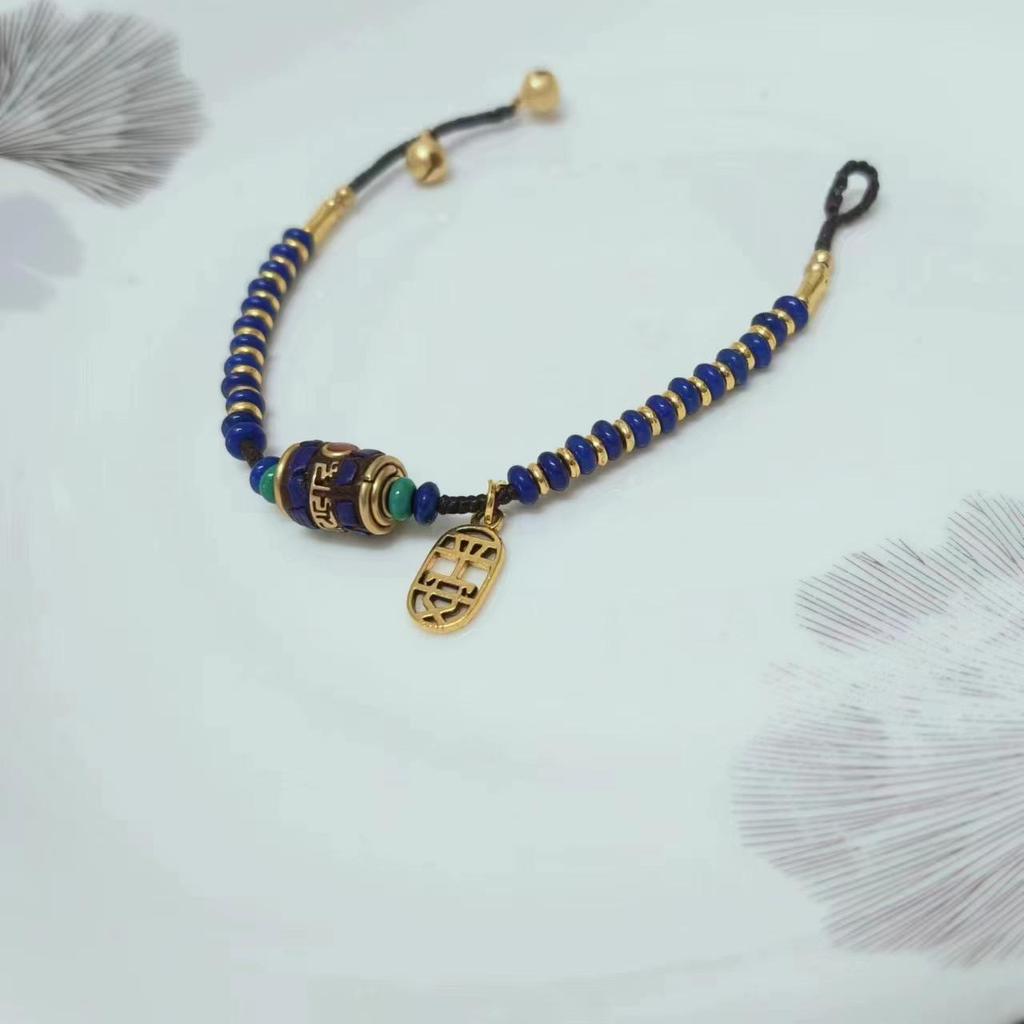 Tibetan Ethnic Style Handmade Women's Bracelet: Retro Nepalese Woven Rope