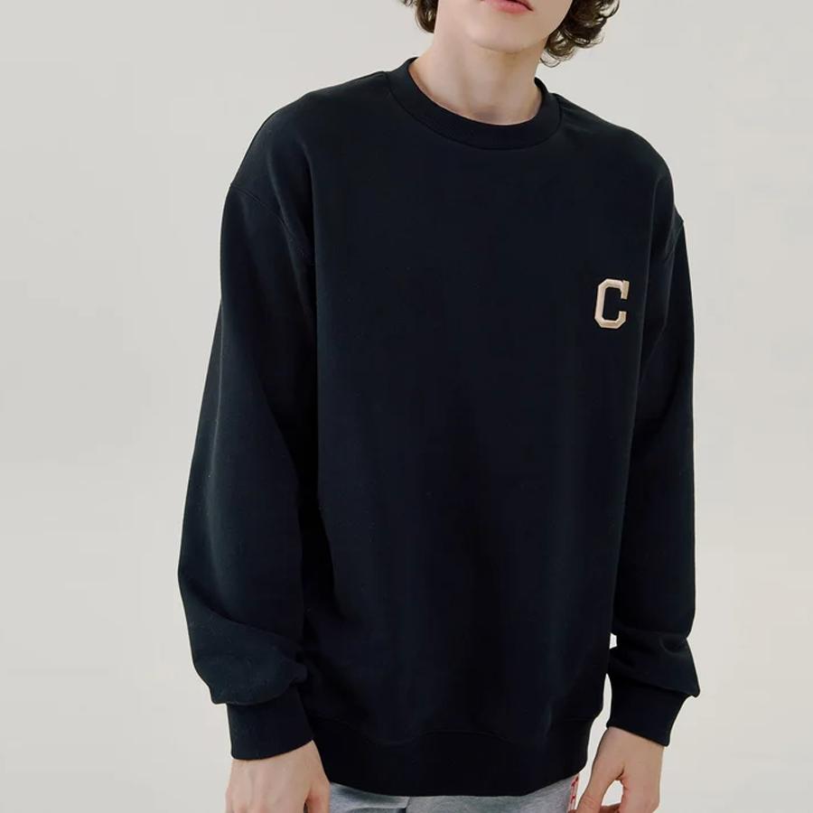 New MLB x Disney Sweatshirt Men's Black 31MTK2011-45L