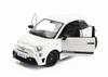 Mini auto FIAT 500 ABARTH SOLIDO FIAT NUOVA 500 ABARTH 595 2022 BÍLÁ ČERNÁ 1811301 1/18 1/18 [Položka]