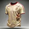 Men's Mexico Soccer Print Short Sleeve T-Shirt Casual Graphic Tee
