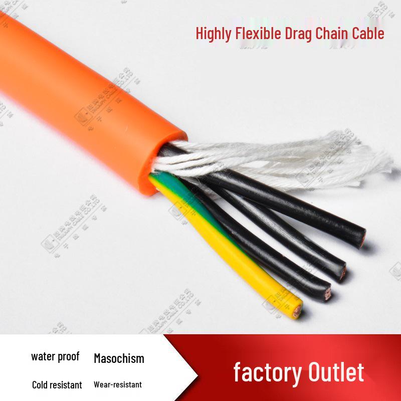 UL20886 Power Control Wire, PVC Sheath, 4G*1.5-6.0MM, High Softness, Bend Resistant