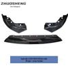 BMW 3 Series G20/G28 LCI Black Warrior Front Lip Carbon Fiber Spoiler Body Kit