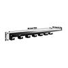 Wall Shelf Weight Storage Metal Rack Floating Shelf Organizer For Workout Fitness Home Gym Bathroom Bedroom Toilet
