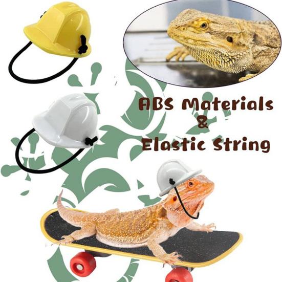 1 Set Lizard Helmet Sturdy Easy to Put on And Take Off Elastic