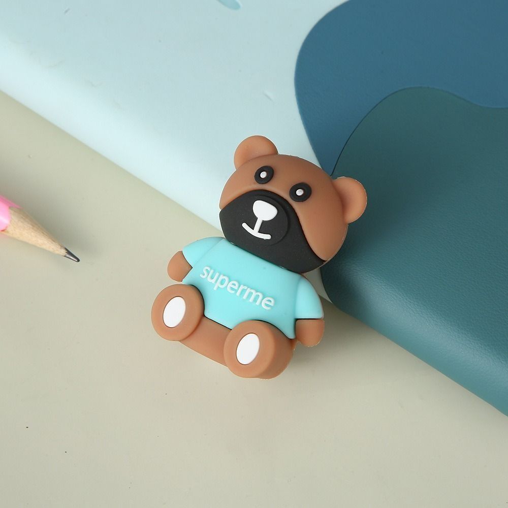 2ks Kreativní kapybara 3D kreslený tvar ořezávátko na tužky Roztomilý kapesní nožík Kid Plastové Stolní drobnosti Školní psací potřeby Dárek