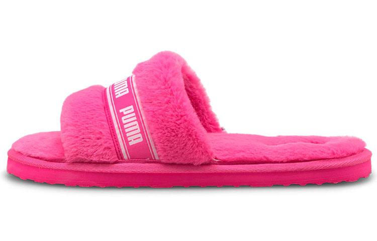 PUMA Fluff Slides  Fluo Pink  Women s 384937-03 35.5