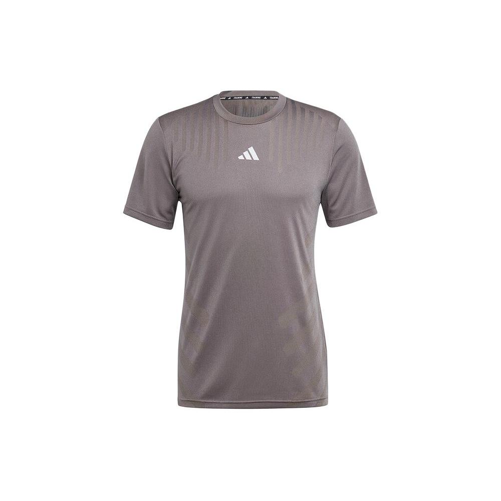 New Adidas T Shirts Men Gray IS3735