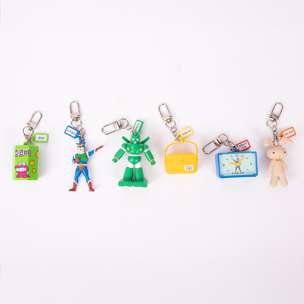 Random Square Crayon Shin-chan Miniature Gacha Keychain