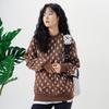 MLB Sweatshirt Unisex Dark Brown 3AMTM0224-43BRD