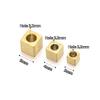 20-50Pcs Stainless Steel 3mm 4mm 5mm Cube Spacer Beads Square Loose Beads for DIY Jewelry Making Necklace Bracelet Supplies
