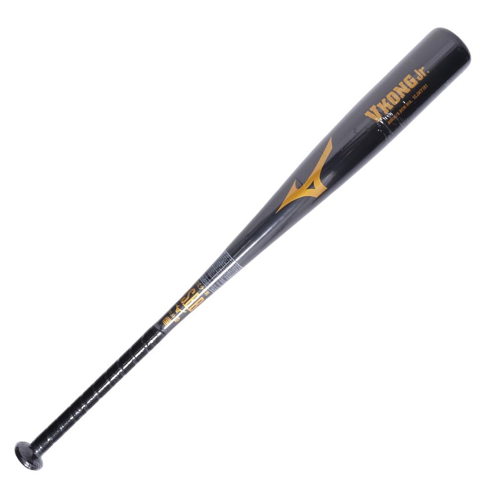 Mizuno Black Youth Soft Baseball Average Model 1Cjmy18180 09 V-Kong Jr. Bat, 80M/560G Weight, (Black/80.0/Jr)