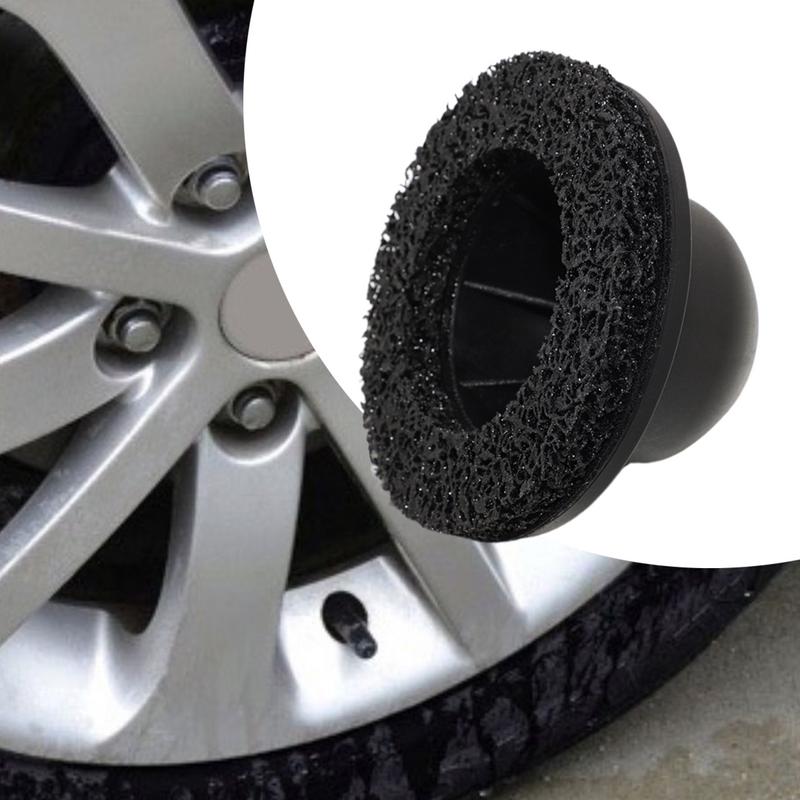15cm Wheel Hub Brush Cleaning Rotor Wheel Hub Grinder Rust Grinding / Cleaning Rotor / Rim Surface for Cordless/ Air Drill