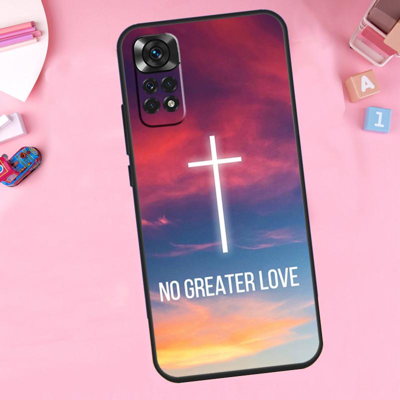 New Faith Christian Religious Jesus Funda For Xiaomi Redmi Note 12 Turbo 8 9 10 11 Pro 8T 9S 10S 11S 12S Redmi 10C 9C 12C Case