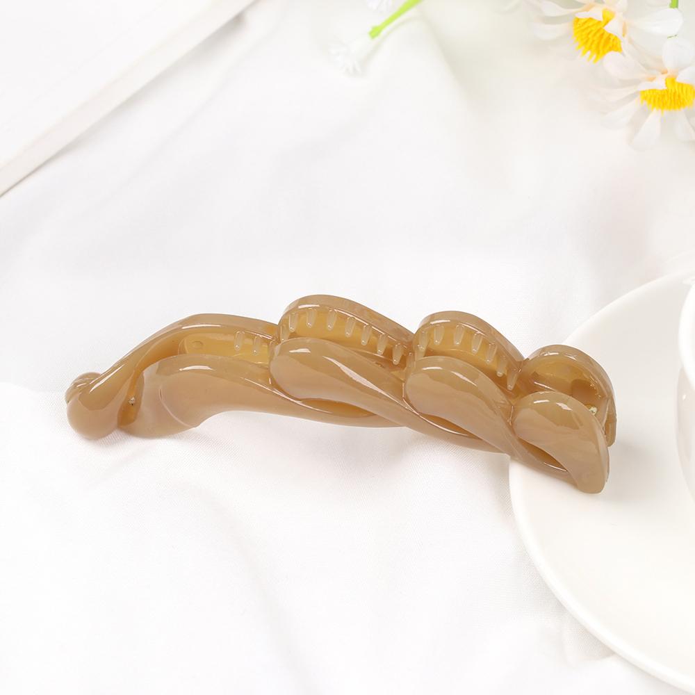 Elegant Hair Clamps Acrylic Non Slip Hair Claws Banana Hair Clips Hairpins Styling Accessories