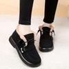 Fashion New In Shoes for Woman Flat Women's Snow Boots Winter 2024 Tabi Footwear on Offer Sale Pu Chic and Elegant Trend Y2k Goth Slip