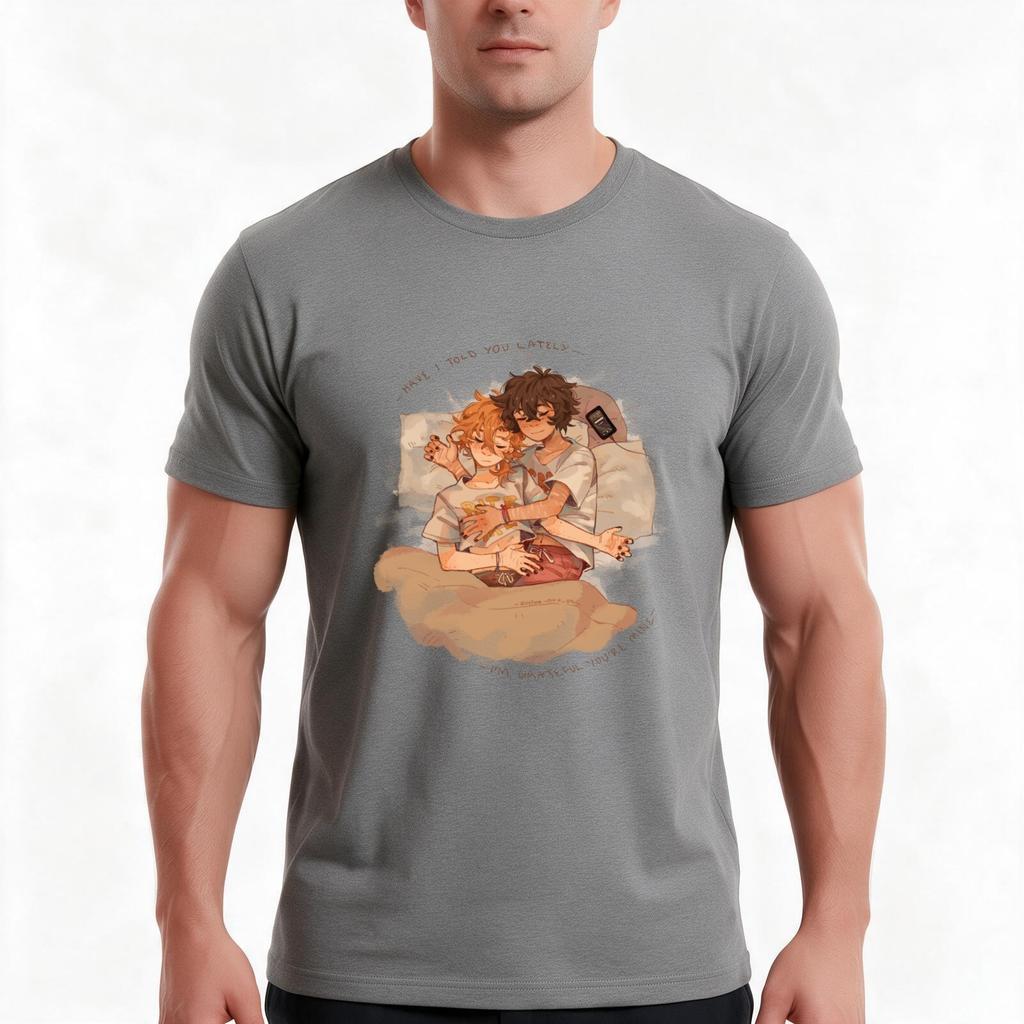 Boyfriends (No Bandages No Background) TShirt Summer Casual Cotton Tee Oversized Streetwear Tops Vintage Graphic Print