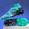 Grensoverschrijdende jeugd, volwassenen, studenten, heren- en dames lange noppen AG Gebroken Noppen hoge schoen kunstgras training Wereldbeker voetbalschoenen