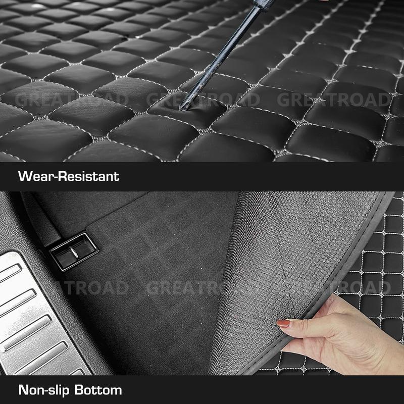 Car Trunk Mat for Porsche Panamera 2010 2011 2012 2013 2014 2015 2016 Cargo Liner Carpet Interior Parts Accessories Cover
