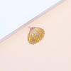 Electroplated Natural Shell Conch Scallop Pendant for DIY Necklace & Bracelet Jewelry