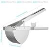 LMETJMA Potato Ricer Stainless Steel Potato Masher Heavy Duty Potato Ricer Masher For Baby Food Fruit Vegetable Juicer KC0154