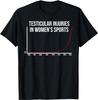 Hodenverletzungen im Frauensport Diagramm Vintage T-Shirt