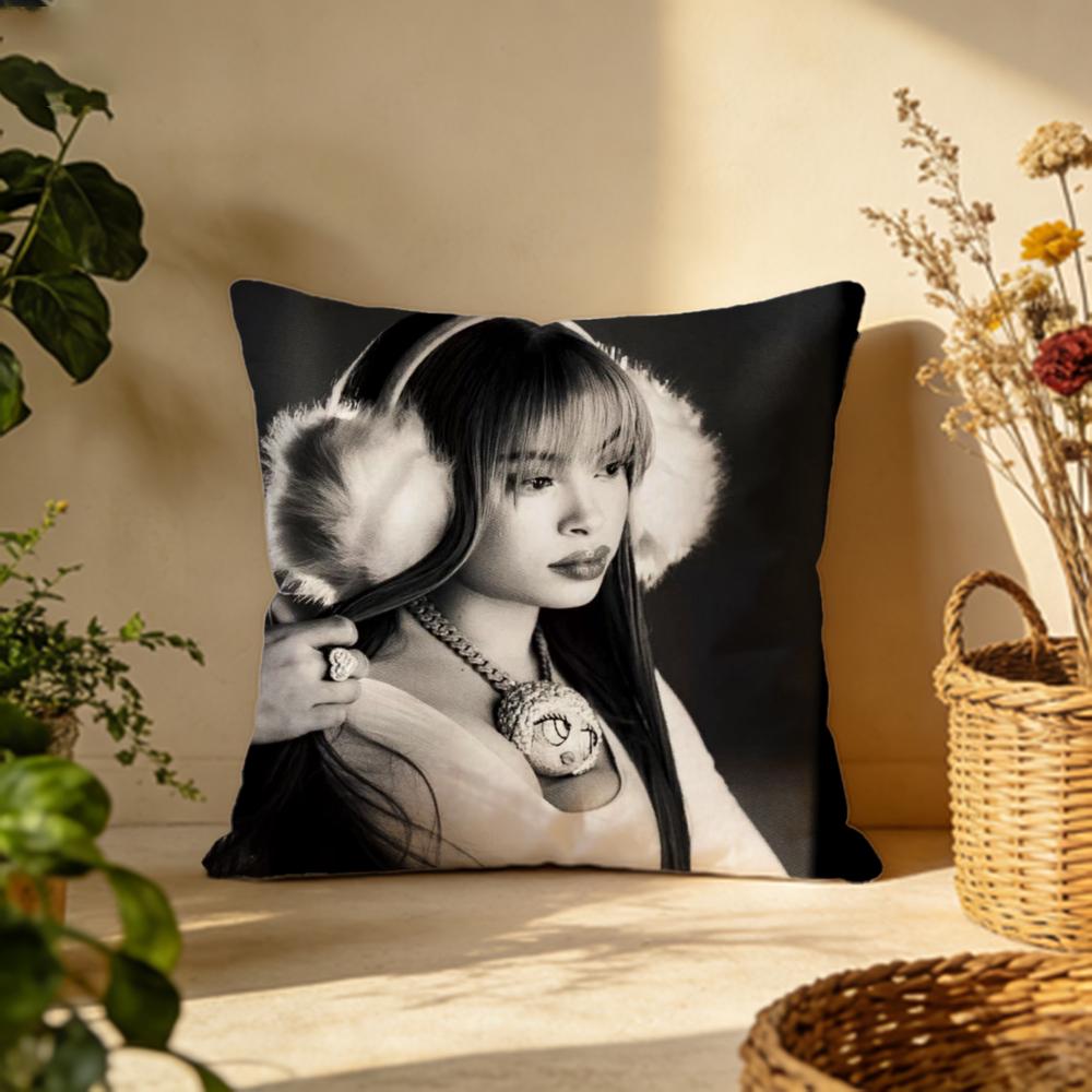 

Fashion IIce Spiceing Cushion Cover Versatile DoubleSided Pillow Case Fit for Sofa Bed Car Daily Decor 30X30cm