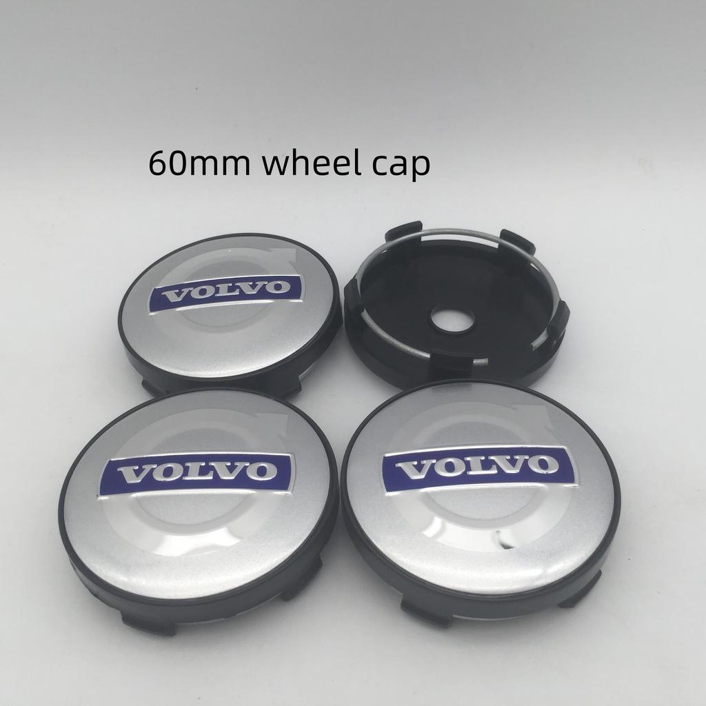4 pezzi 56mm 60mm 68mm Per VOLVO Emblema Auto Tappo Centrale Mozzo Ruota Coprimozzo Adesivi Decalcomanie Accessori Styling