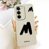 For Realme C83 Lucky Initial Letter Phone Case For Realme C83 C 83 5G Soft Silicone Cases Bumpers
