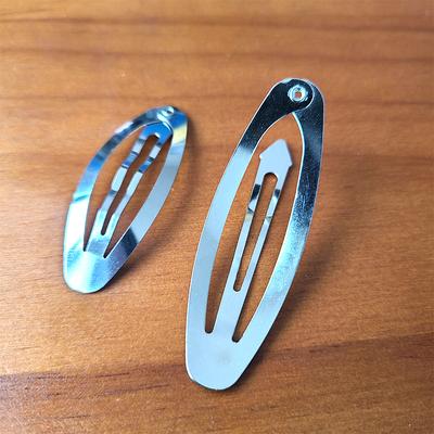 Fermaglio per capelli BB Ovale Fermaglio per bordi Materiale Accessorio per capelli a fiocco fatto a mano Materiale