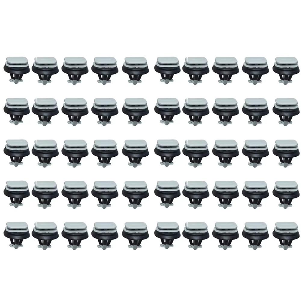 Dimension As Per Drawing A-pillar Trim Clips Gray Plastic Material Multiple Installations OEM Number 5801720444