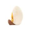 JELLYCAT Fun Food Serie Trauriges gekochtes Ei Beruhigende Puppe Plüschpuppe 14 cm hoch