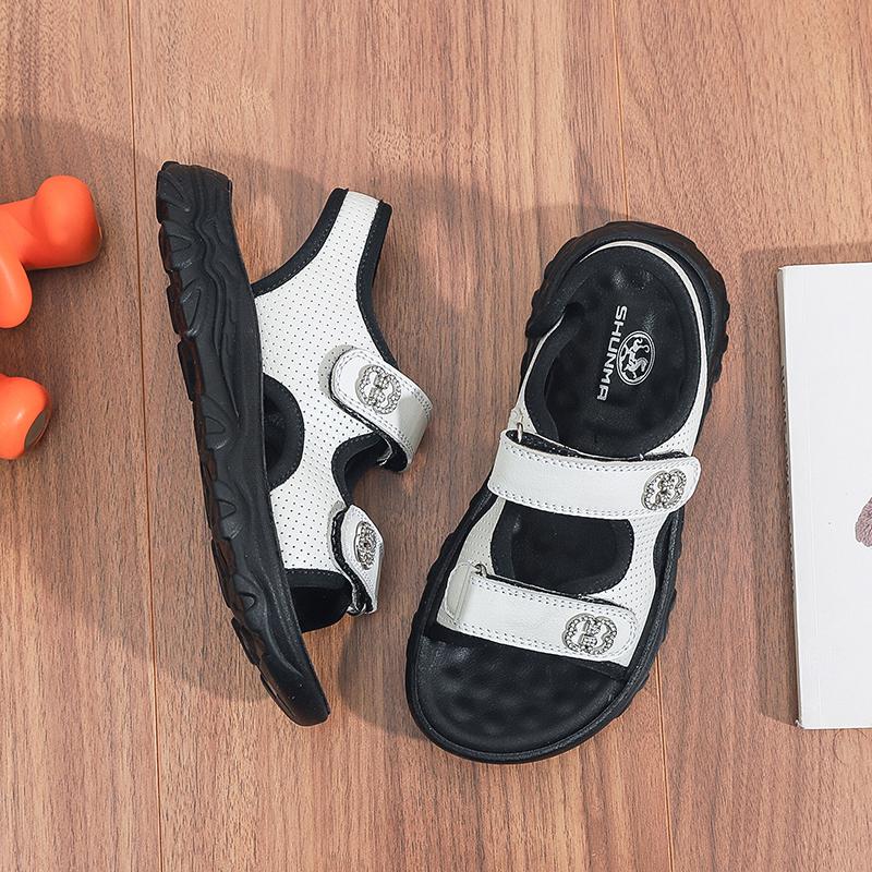 26-37 Children's Large Anti Slip Waterproof Fashion Velcro Sandals Outdoor Beach Shoes Children's Shoes