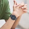 CASIO EDIFICE Collection Quartz Movement Stainless Steel Strap Watch Men's Watches Black Dial EQW-A2100DC-1A