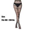 Butterfly and Love Heart Patterned Fishnets Leggings Plus Size Lace Tights  for Women