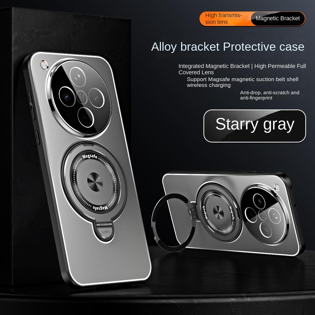 For OPPO Find X8 Pro Case Hard Matte With Ring Magnetic MagSafe Protective Back Cover Case For OPPO Find X8 X8Pro Phone Shell
