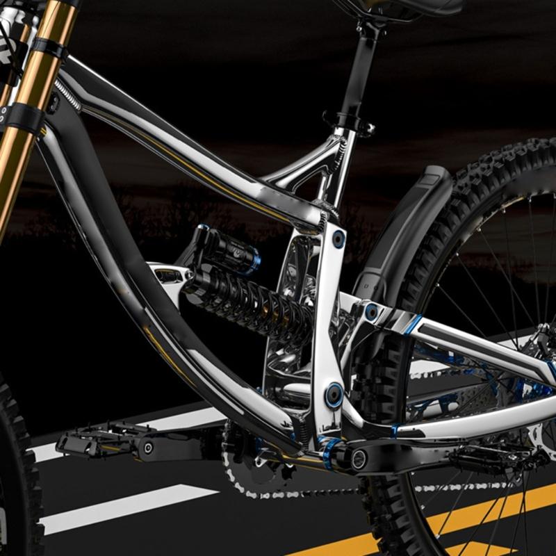 Tragbares Fahrrad Schutzblech Mountainbike Schutzbleche Vorne und Hinten Universeller Schmutzfänger gegen Spritzwasser & Schmutz