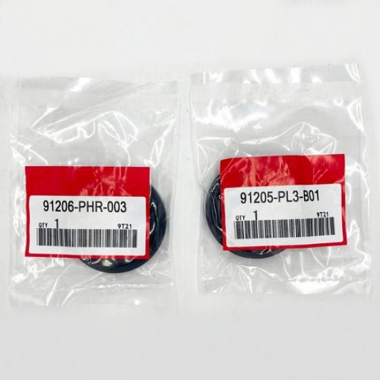 2× 91205-PL3-B01 & 91206-PHR-003 Drive Axle Seal For Honda CL 1998-2003