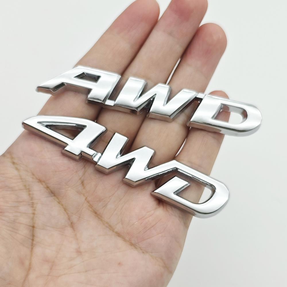 3D Metal Car Sticker HYBRID SYNERGY DRIVE V8 LIMITED AWD 4WD Logo Badge UJG6 Fender Trunk Emblem For Toyota RAV4 Camry RS Accessories