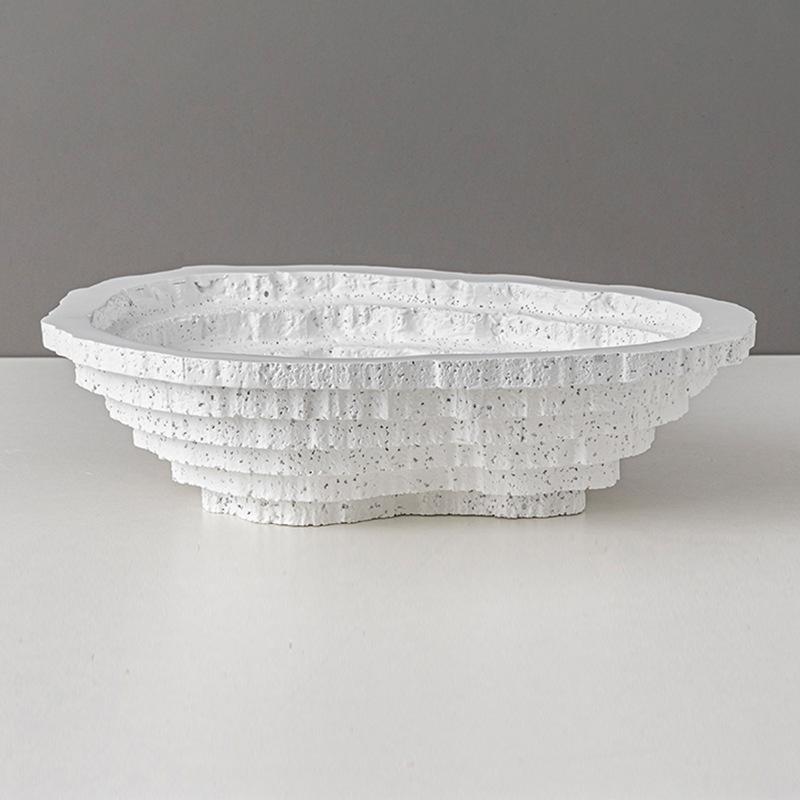 

Трапециевидный поднос в стиле ваби-саби, фруктовая тарелка, входная тумба под телевизор, модель подноса для хранения вещей, украшения в скандинавском стиле, простое украшение