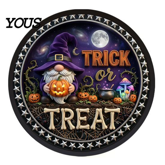 Halloween Themed Party Decor LED Glowing Hanging Decor, Acrylic Window Ornament with Light, Spooky High-quality Signage Sign for Door Wall Haunted